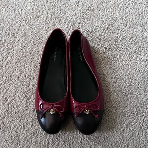 Tory Burch Cap Toe Ballet Flats